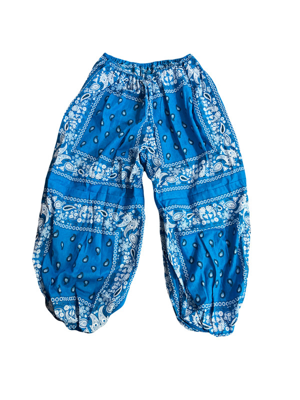 Bandana Scarf Pants Harem Baggy Adjustable waist