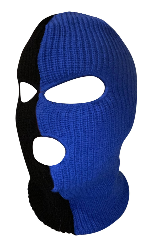 Blue/blk Hoodie Ski Color