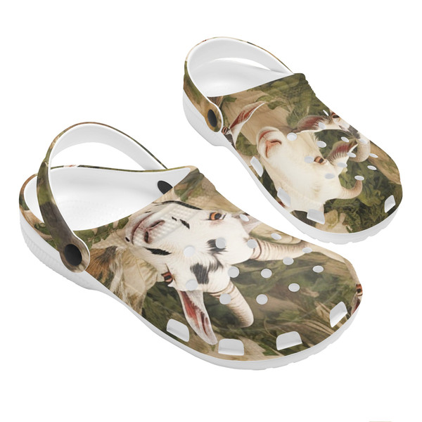 Goat Camo Clogs 