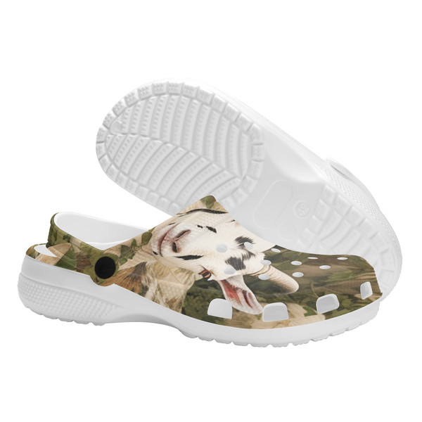 Goat Camo Clogs 