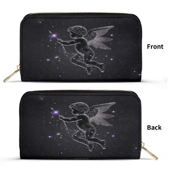 Cupid PU Leather Wallet with Strap