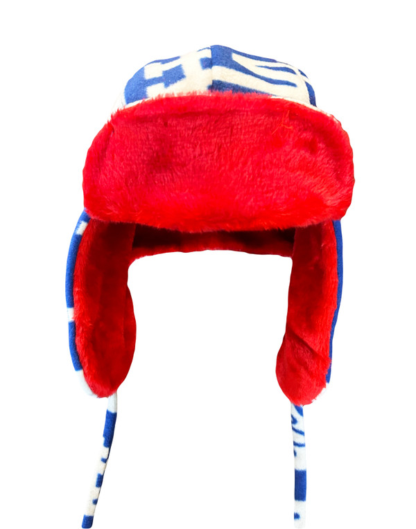 Dodgers Blue and White Trapper Hat