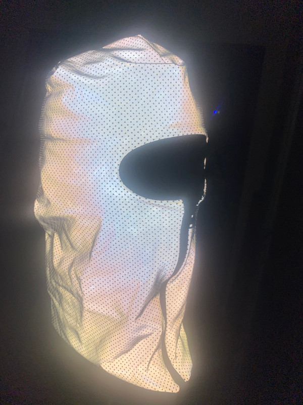 Reflective Zip Up Balaclava  