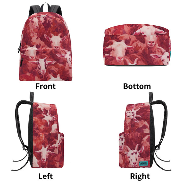 Red Camo Goat Backpack