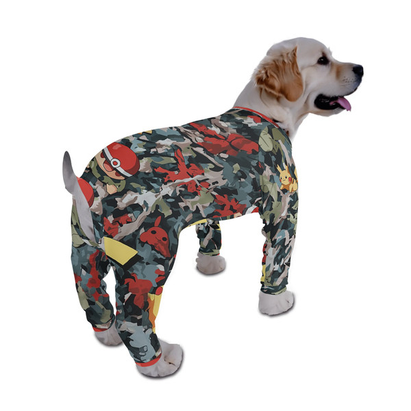 Camo Dog Pajama  S-4XL