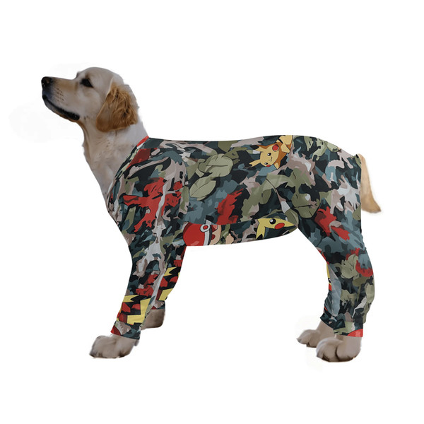 Camo Dog Pajama  S-4XL