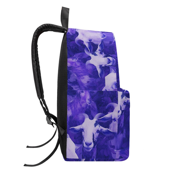 Purple Camo Goat Backpack
