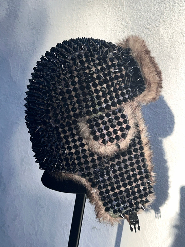 Spiked Trapper Hat
