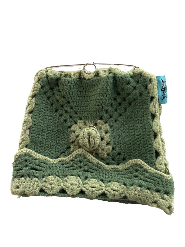 Pierced Crochet Beanie