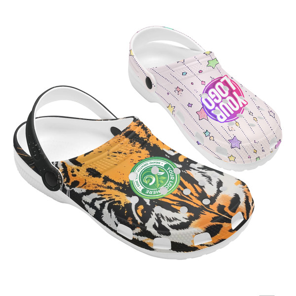 Men's and Women's Custom Sandals Add Logo / Artwork / Memory