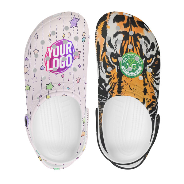 Men's and Women's Custom Sandals Add Logo / Artwork / Memory