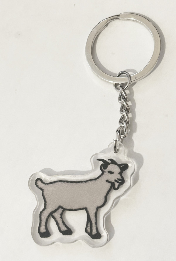 Goat Keychain