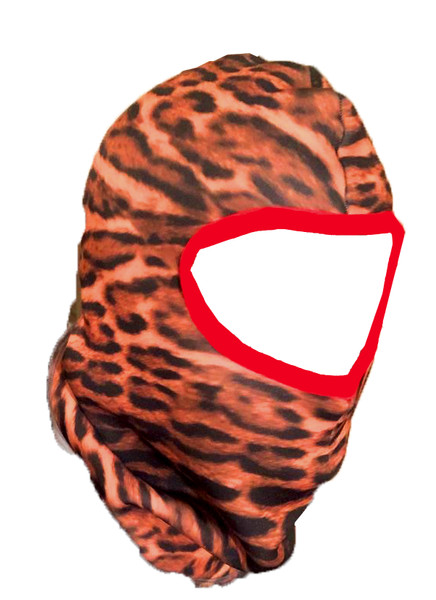 Exotic Cheetah Balaclava 