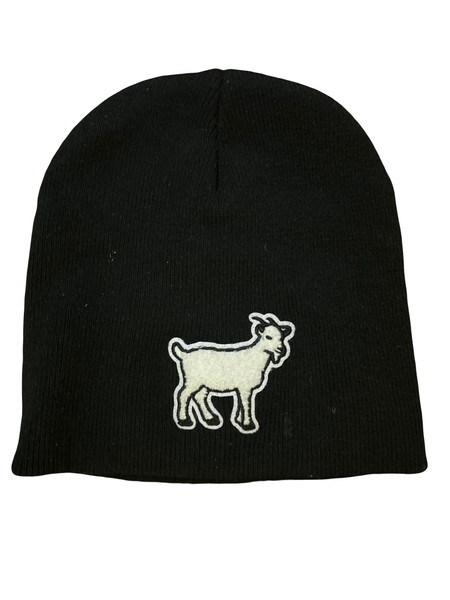 Black Goat Beanie