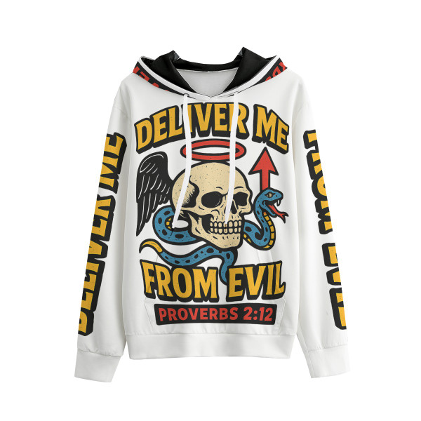 Deliver Me From Evil Unisex Pullover Hoodie