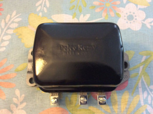 1960-1961 Delco REMY Voltage Regulator #1119001 DATED  0J 12V RESTORED REBUILT