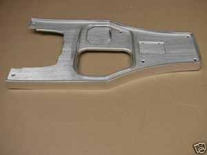  63 Corvette SHIFTER CONSOLE PLATE + EXTENSIONS + U-TRIM - 4 piece set COMPLETE