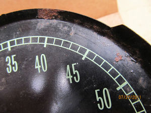 Corvette 65 66 67 NOS NEW 6500 REDLINE TACHOMETER 6412223 435HP L71  427      #2