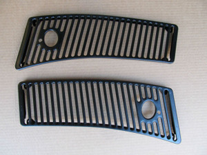 63-64-65-66-67 Corvette NEW PAIR  COWL WINDSHIELD WIPER  VENT GRILLS grille new pair exact NEW