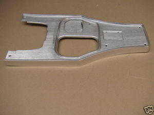 63 Corvette SHIFTER CONSOLE PLATE + EXTENSIONS + U-TRIM - 4 piece set COMPLETE