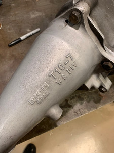 1957 T10 T-10 JUNE 15 BORG WARNER GM CORVETTE TRANSMISSION spac