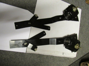 56-62 Corvette DOOR WINDOW Regulators " PAIR  NEW EXACT POST TRACK ROLLERS