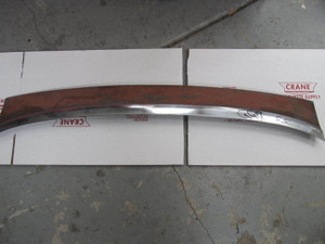 1968-72 CORVETTE WINDSHIELD WIPER DOOR WITH UPPER TRIM MOLDING