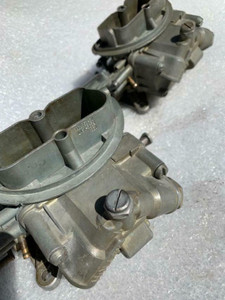 1968 CORVETTE HOLLEY DATED 861 CARBURETOR 3659 3X2 TRI-POWER BIG BLOCK 427 BOTH