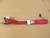 78-80 Corvette GM SEAT BELT RED ORIGINAL