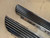 1962 RESTORED CORVETTE ORIGINAL PANELS TRIM ROCKER MOLDINGS re-ANODIZED polish