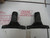 1958-62 Corvette DEFROSTER DUCT DUCTS PAIR ORIGINAL ALUMINUM 3131899