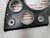 1963 Corvette 327 FULLY RESTORED CLUSTER FACE PLATE ONLY -SEE PICS   dash console  