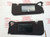 2005-2013 CORVETTE VANITY MIRROR gm C6 NEW BLACK SUNVISORs PAIR  SHADED
