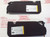 2005-2013 CORVETTE VANITY MIRROR gm C6 NEW BLACK SUNVISORs PAIR  SHADED
