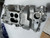 1966-67 CORVETTE 3890490 ALUMINUM INTAKE MANIFOLD RESTORED  327 350  HP 2B