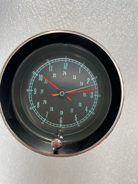 65-66-67 Corvette NEW QUARTZ ACTION CLOCK - dash gauge console 