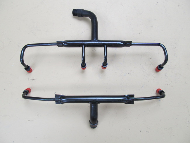 1975-1976 Corvette  RH has  2-tubes. SB Smog Tubes 350 smog tubes small block air 