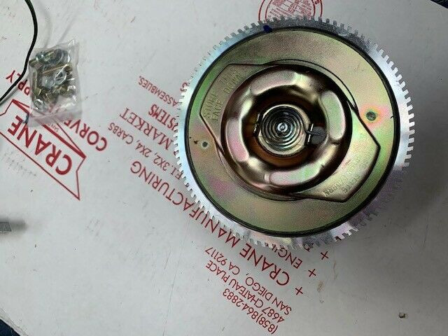 1960-69 CORVETTE CHEVELLE FAN CLUTCH DELCO REMY 327 427 Eaton GM style full FINS