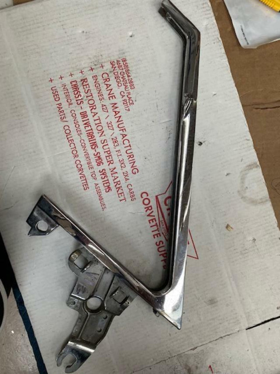1963-67 Corvette convertible Vent Wing Window FRAME  Regulator door roadster V1