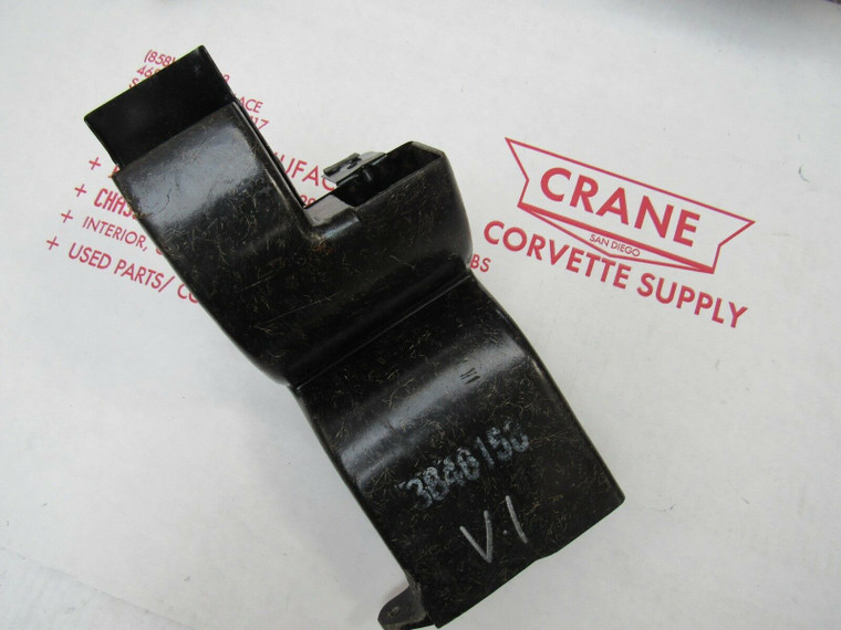    63-64-65-66-67 corvette defroster duct ORIGINAL HEATER DUCT VENT-UNDER DASH  