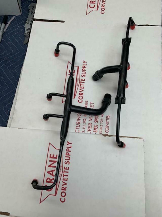 66-67- 68 69 70 71 72 73 74 & 77-80 Corvette SMOG TUBES SMALL Block 327 350 &LT1