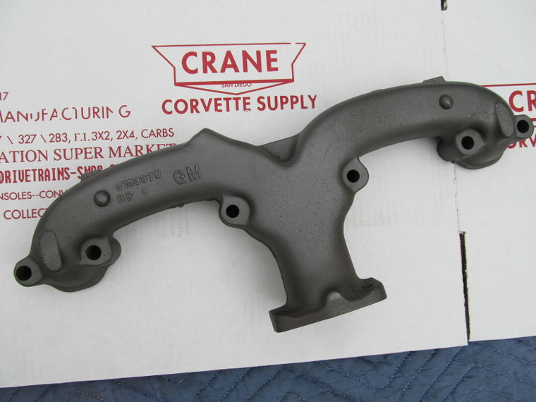 1957 CORVETTE 3733976 RH FUEL INJECTION ROCHESTER EXHAUST MANIFOLD