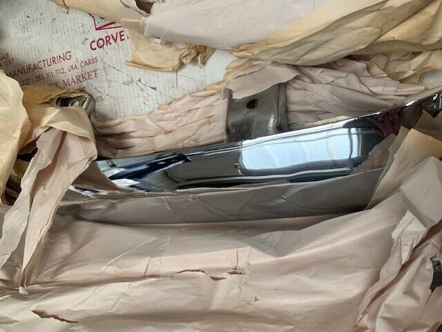 1961-62 Corvette PAIR SALE EXCELLENT NICE RE CHROME REAR BUMPERS