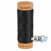 Aurifil 80wt 4241 - Very Dark Grey