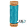 Aurifil 80wt 4182 - Dark Turquoise