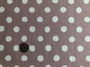 Linen Dot - Large on Pink