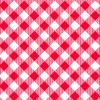 Priscilla's Pretty Plaids - Bias Buffalo Check, Red/White