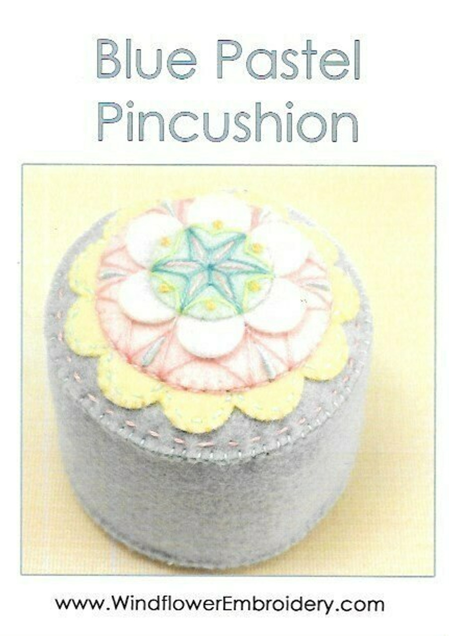 Blue Pastel Pincushion