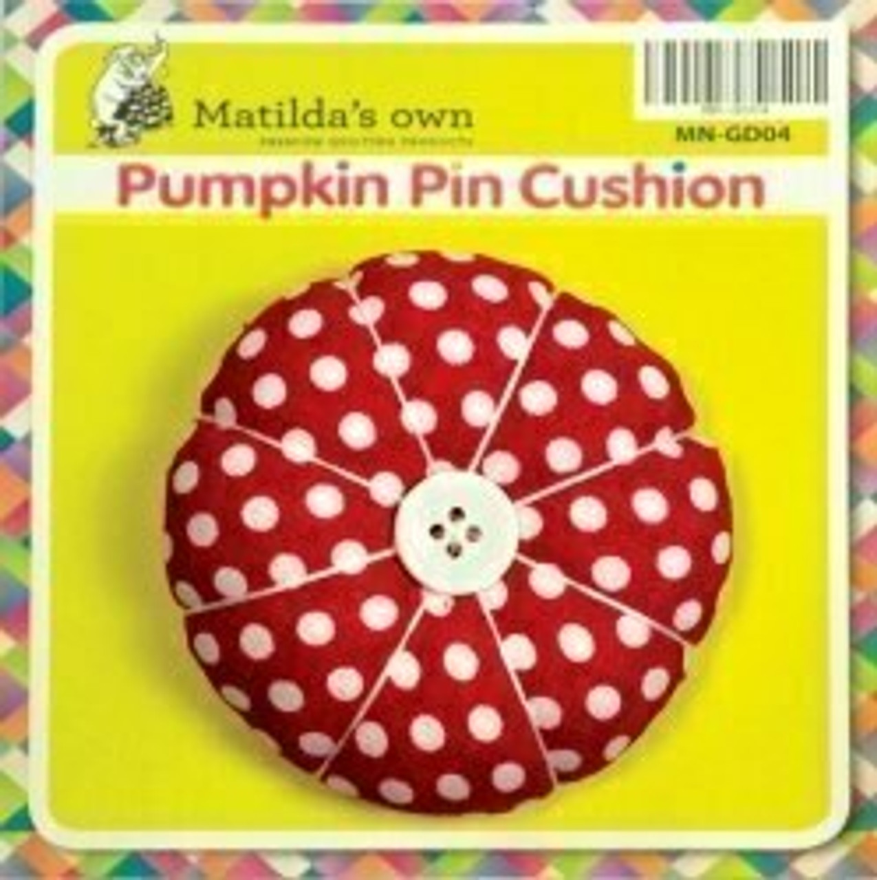 Pumpkin Pin Cushion - Small