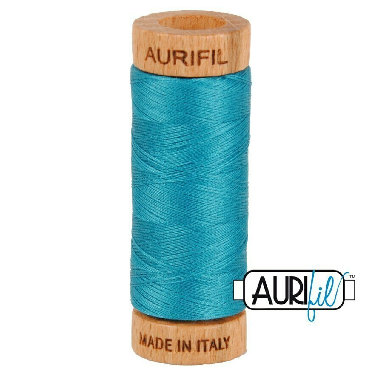 Aurifil 80wt 4182 - Dark Turquoise